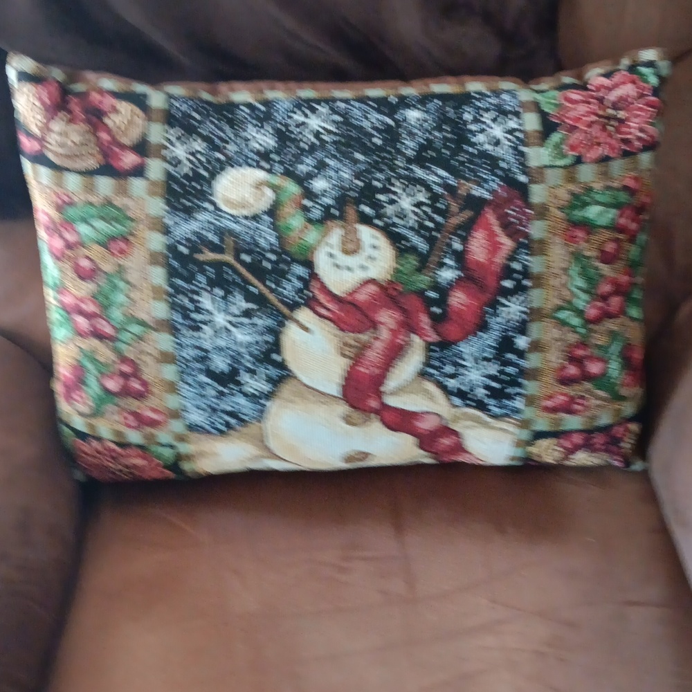 Snowman Pillow